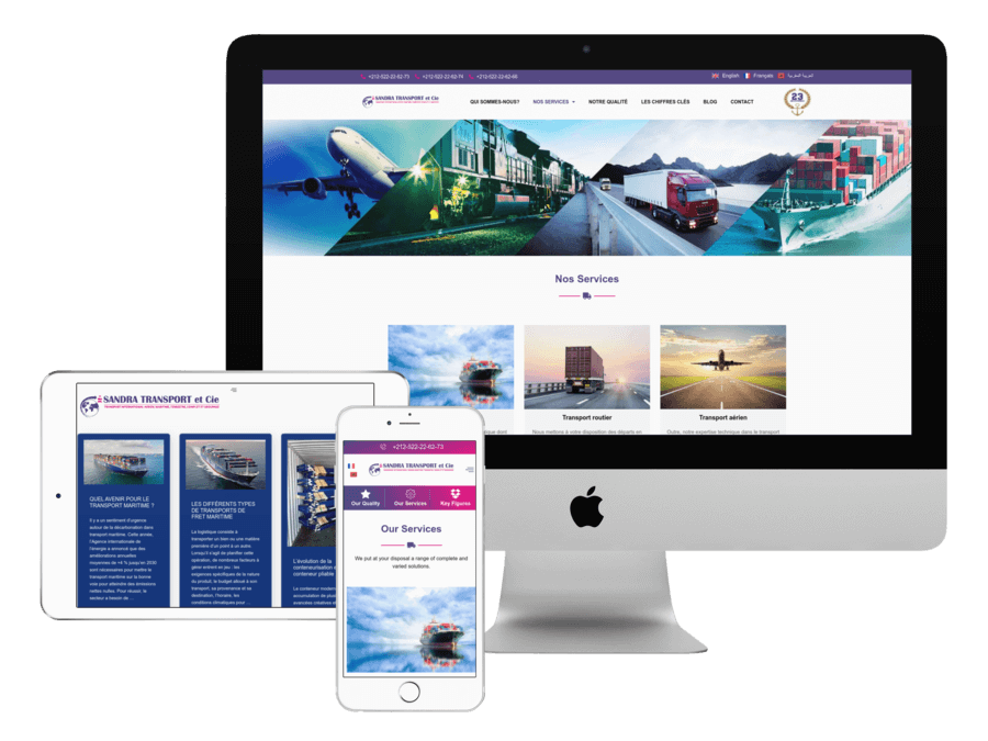 Site web Sandra Transport